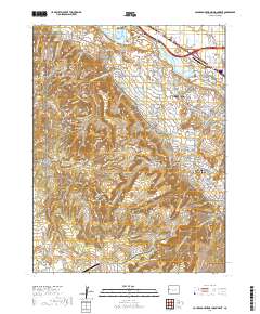 Colorado National Monument 2019 topographic map thumbnail