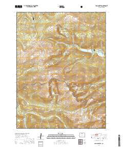 Comanche Peak 2019 topographic map thumbnail