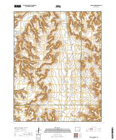 Corbin Canyon 2019 topographic map thumbnail