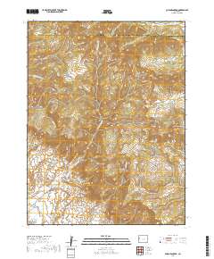 Corcoran Peak 2019 topographic map thumbnail