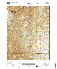 Cotopaxi 2019 topographic map thumbnail