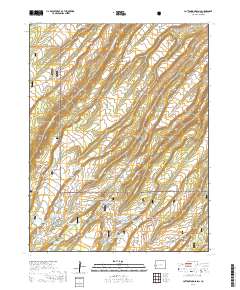 Cottonwood Basin 2019 topographic map thumbnail