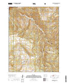Cottonwood Pass 2019 topographic map thumbnail