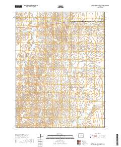 Cottonwood Valley North 2019 topographic map thumbnail
