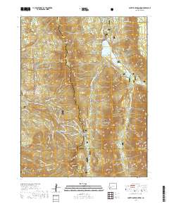 Courthouse Mountain 2019 topographic map thumbnail