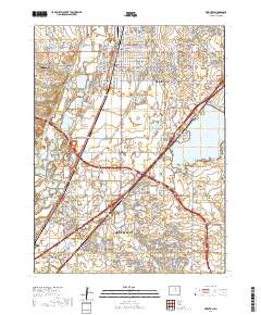 Brighton 2019 topographic map thumbnail