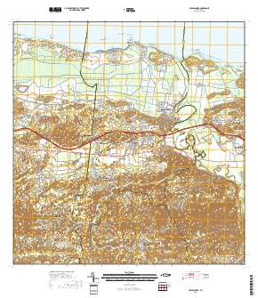 Barceloneta 2018 topographic map thumbnail