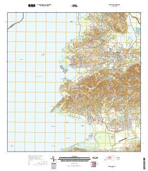 Puerto Real 2018 topographic map thumbnail