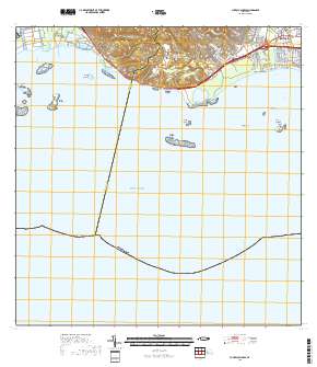 Punta Cucharas 2018 topographic map thumbnail