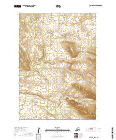 Sleetmute A-2 NE 2019 topographic map thumbnail