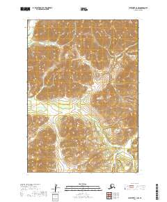 Sleetmute A-7 NW topographic map thumbnail