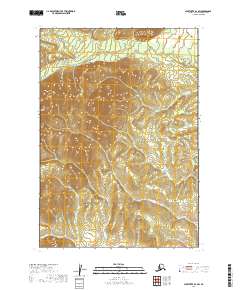 Sleetmute B-4 SW topographic map thumbnail
