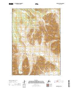 Sleetmute B-6 SE topographic map thumbnail