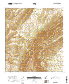 Iditarod D-4 SE 2019 topographic map thumbnail