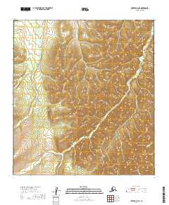 Iditarod D-2 NE topographic map thumbnail