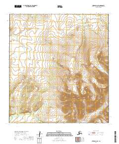 Iditarod D-3 NE topographic map thumbnail