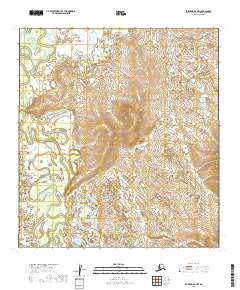 Iditarod D-4 NW 2019 topographic map thumbnail