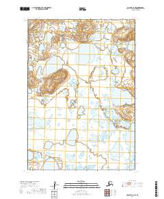 Ugashik C-4 NW topographic map thumbnail