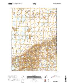 Ugashik D-4 SW topographic map thumbnail