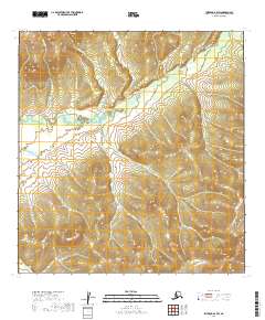 Iditarod B-4 SW 2019 topographic map thumbnail