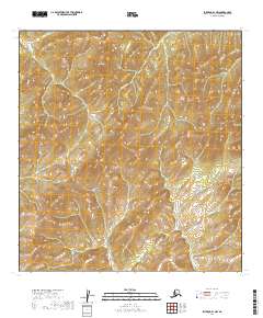 Iditarod B-1 NW topographic map thumbnail