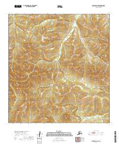 Iditarod B-2 NW 2019 topographic map thumbnail