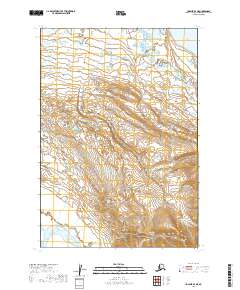 Ugashik B-4 NE topographic map thumbnail