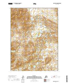 Lake Clark A-8 NW topographic map thumbnail