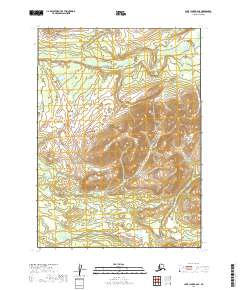 Lake Clark B-6 SE topographic map thumbnail