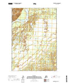 Sleetmute D-1 SW topographic map thumbnail