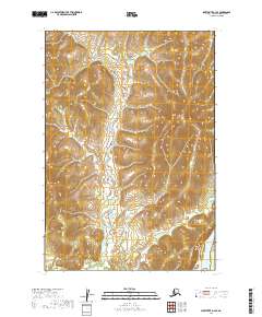 Sleetmute D-3 SE topographic map thumbnail