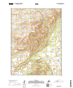 Iliamna D-6 NE topographic map thumbnail