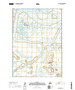 Ugashik B-5 NW topographic map thumbnail