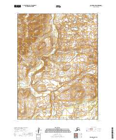 Iliamna D-6 SW topographic map thumbnail