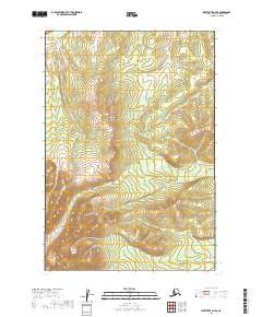 Sleetmute D-7 SE topographic map thumbnail