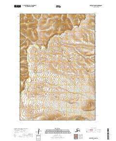 Sleetmute D-8 SE topographic map thumbnail