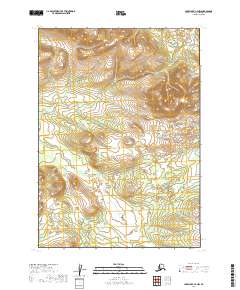 Lake Clark C-7 NW topographic map thumbnail