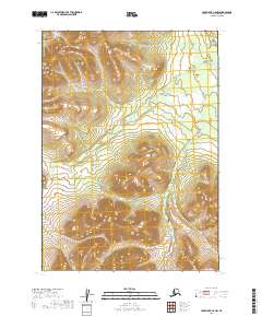 Lake Clark C-8 NW topographic map thumbnail
