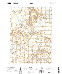 Ugashik A-6 NW topographic map thumbnail