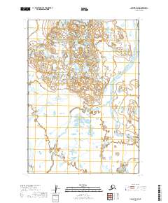 Ugashik B-6 SE topographic map thumbnail