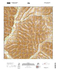 Iditarod A-2 NW 2019 topographic map thumbnail