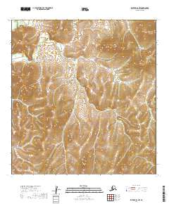 Iditarod A-6 NW topographic map thumbnail