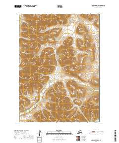 Lake Clark C-8 SW topographic map thumbnail