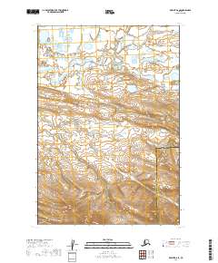Karluk D-6 SE topographic map thumbnail