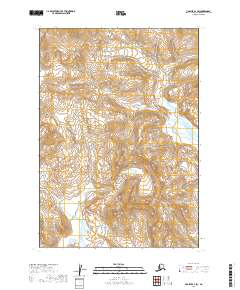 Ugashik A-3 SW topographic map thumbnail
