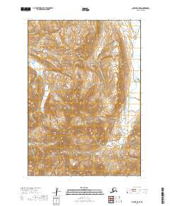 Ugashik A-5 SE topographic map thumbnail