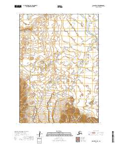 Ugashik A-6 SW topographic map thumbnail