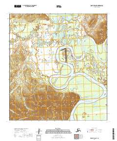 McGrath D-6 NE topographic map thumbnail