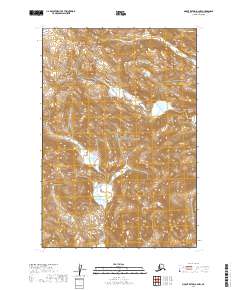 Mount Katmai A-2 NW topographic map thumbnail