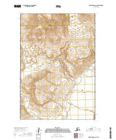 Mount Katmai A-4 NE topographic map thumbnail